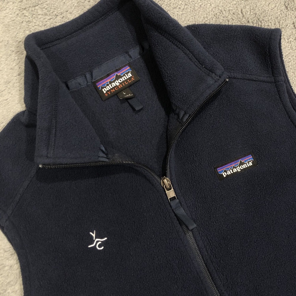 Patagonia Navy Blue Fleece Vest